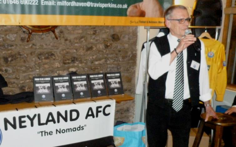 Tony proudly unveils his new book